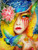 5D Diamond Painting Abstract Bird & Woman's Face Kit