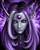 5D Diamond Painting Purple Hair Sorceress Kit