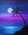 5D Diamond Painting Palm Tree Moon Kit