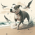 5D Diamond Painting Pitbull Beach Kit