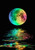 5D Diamond Painting Rainbow Moon Reflection Kit