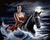 5D Diamond Painting Black Horse and Woman in the Ocean Waves Kit