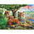 5D Diamond Painting Tiger Rainbow Valley Kit