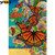5D Diamond Painting Abstract Butterflies and Flowers Kit