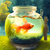 5D Diamond Painting Fish in a Vase Kit
