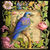 5D Diamond Painting Blue Bird and Flowers Abstract Kit