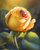 5D Diamond Painting Yellow Rose Ladybug Kit