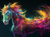 5D Diamond Painting Colorful Paint Horse Kit