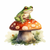 5D Diamond Painting Mushroom Toad Kit