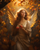 5D Diamond Painting Angel Holding Apples Kit