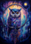 5D Diamond Painting Full Moon Owl Dream Catcher Kit