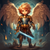 5D Diamond Painting Young Warrior Angel Kit