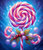 5D Diamond Painting Peppermint Twist Lollipop Kit