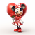 5D Diamond Painting Red Rose Minnie Mouse Kit
