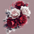 5D Diamond Painting Red and Dusty Pink Roses Kit