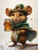 5D Diamond Painting St. Patrick Mouse Kit