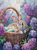 5D Diamond Painting Easter Egg Basket and Brown Rabbit Kit