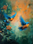 5D Diamond Painting Two Flying Blue Wing Birds Kit