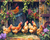 5D Diamond Painting Roosters by the Shed Kit