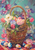 5D Diamond Painting Tulip Basket and Eggs Kit