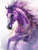 5D Diamond Painting Stardust Purple Horse Kit