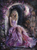 5D Diamond Painting Light Purple Dress Girl By The Tunnel Kit