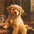 5D Diamond Painting Golden Puppy Piano Kit