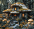 5D Diamond Painting Mushroom Cottage Kit