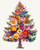 5D Diamond Painting Pine Tree of Flowers Kit