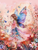 5D Diamond Painting Butterfly Fairy Garden Kit