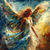 5D Diamond Painting Abstract Color Angel Kit