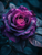 5D Diamond Painting Pink and Purple Rose Kit