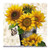 5D Diamond Painting Bucket of Sunflowers Kit