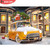 5D Diamond Painting Yellow Car in the Snow Kit