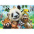 5D Diamond Painting Happy Panda and Friends Kit