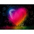 5D Diamond Painting Glowing Rainbow Heart Kit