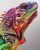 5D Diamond Painting Colorful Iguana