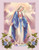 5D Diamond Painting Virgin Mary Flowers Kit