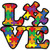 5D Diamond Painting Puzzle Love Kit