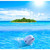 5D Diamond Painting Dolphin Island Kit
