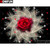 5D Diamond Painting Red Rose Abstract Burst Kit