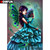 5D Diamond Painting Peacock Girl Kit