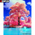 5D Diamond Painting Pink Trees and Blue Water Kit