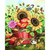 5D Diamond Painting Apple Basket Sunflowers Kit