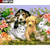 5D Diamond Painting Animals in the Flowers Kit