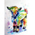 5D Diamond Painting Abstract Color Goat Kidd Kit