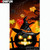 5D Diamond Painting Black Jack-o-lantern Kit