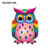 5D Diamond Painting Rainbow Gumdrop Owl Kit