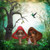 5D Diamond Painting Fantasy Mushroom People and a Girl Kit