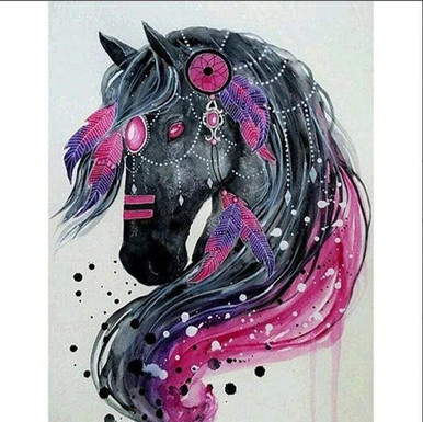 Diamond Painting - Pink Horse